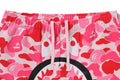 A BATHING APE ABC CAMO SHARK SWEAT SHORTS