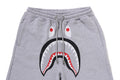 A BATHING APE SHARK RELAXED FIT SWEAT PANTS