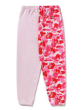 A BATHING APE Ladies' ABC CAMO SHARK SWEAT PANTS