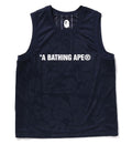 A BATHING APE REVERSIBLE MULTI LOGO TANK TOP