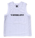 A BATHING APE REVERSIBLE MULTI LOGO TANK TOP