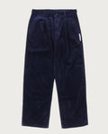 A BATHING APE CORDUROY ELASTICATED RELAXED FIT PANTS