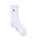 A BATHING APE Ladies' APE HEAD ONE POINT BAPE LOGO SOCKS