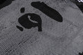 A BATHING APE WATER PRINT APE HEAD MESH RELAXED FIT TEE