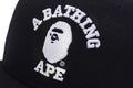 A BATHING APE NEW ERA 59 FIFTY GLOW IN THE DARK COLLEGE CAP - happyjagabee store