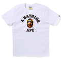 A BATHING APE Ladies' 1ST CAMO COLLEGE TEE