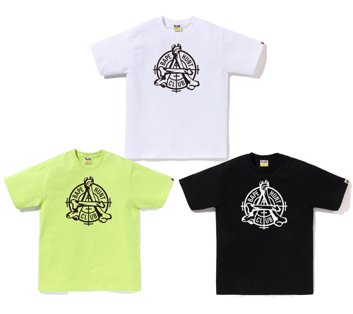A BATHING APE BAPE HUNT CLUB TEE