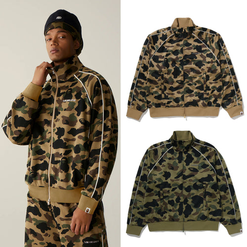 A BATHING APE WILD LEOPARD PATTERN M-65 JACKET – happyjagabee store