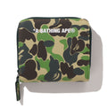 A BATHING APE ABC CAMO MINI WALLET