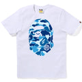 A BATHING APE Ladies' ABC CAMO BIG APE HEAD TEE