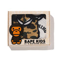 A BATHING APE BAPE KIDS 1ST CAMO COLLEGE BABY GIFT SET