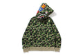 A BATHING APE ABC CAMO SHARK FULL ZIP HOODIE - happyjagabee store