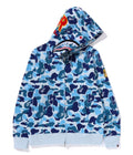 A BATHING APE ABC CAMO 2ND SHARK FULL ZIP HOODIE ( PONR )