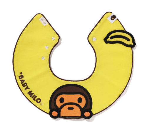 A BATHING APE BAPE KIDS BAPE X MARLMARL - BABY MILO DIE CUT BIB