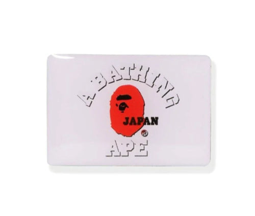 A BATHING APE JAPAN COLLEGE PINS ( Japan Limited )