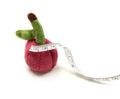 A BATHING APE BABY MILO STORE BABY MILO CHERRY PLUSH DOLL TAPE MEASURE KEYCHAIN