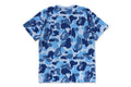 A BATHING APE ABC CAMO PILE JACQUARD ONE POINT TEE