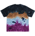 A BATHING APE COLOR CAMO TIE DYE DESTROYED MULTI LOGO RELAXED FIT TEE