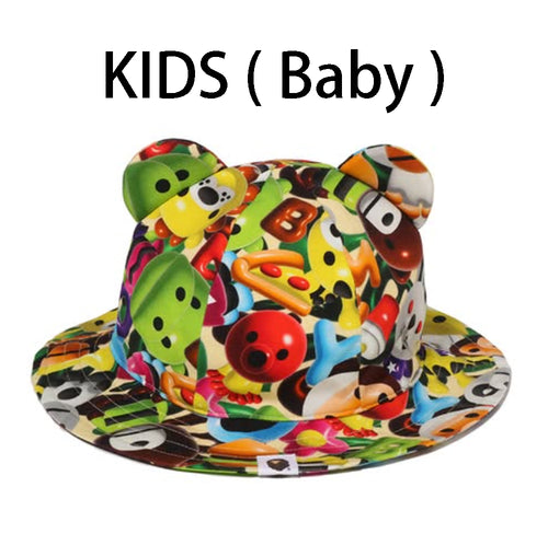 A BATHING APE BAPE KIDS 3D MILO ALL FRIENDS BEAR EAR BABY HAT