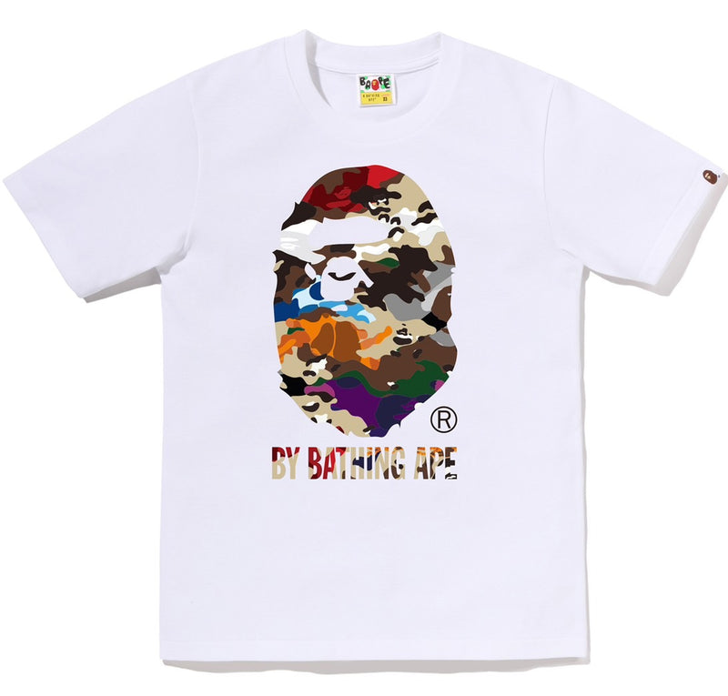 A BATHING APE Ladies' HYBRID CAMO BY BATHING APE TEE
