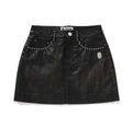 A BATHING APE Ladies' CAMO EMBOSSED WASHED RHINESTONE SKIRT