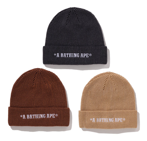 A BATHING APE A BATHING APE KNIT CAP