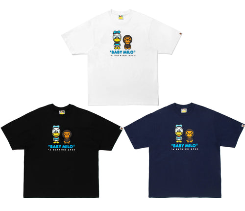 A BATHING APE BAPE x DISNEY DONALD DUCK BABY MILO RELAXED FIT TEE
