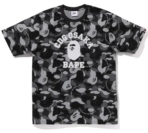 A BATHING APE BAPE x COMME des GARCONS CDG OSAKA BAPE CAMO COLLEGE TEE LIMITED