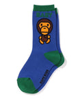 A BATHING APE BAPE KIDS BABY MILO FRIENDS FOOT RACE SOCKS
