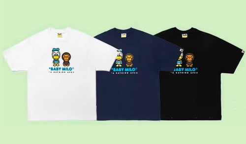 A BATHING APE BAPE x DISNEY DONALD DUCK BABY MILO RELAXED FIT TEE