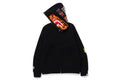 A BATHING APE TIGER FULL ZIP HOODIE