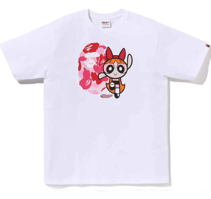 A BATHING APE Men's / Ladies' BAPE x THE POWERPUFF GIRLS BLOSSOM TEE