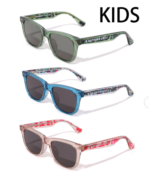 A BATHING APE BAPE KIDS MILO SUNGLASSES