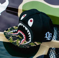 A BATHING APE BAPE x LIBERTY WALK LBWK SHARK CAP