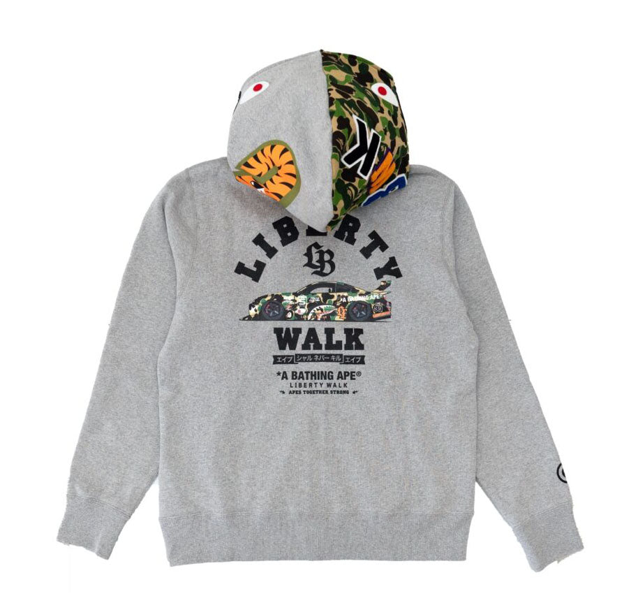 A BATHING APE BAPE x LIBERTY WALK LBWK S15 SHARK FULL ZIP