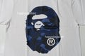 A BATHING APE COLOR CAMO BIG APE HEAD TEE