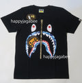 A BATHING APE Ladies' ABC CAMO MILO SHARK TEE