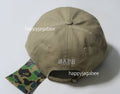 A BATHING APE ONE POINT PANEL CAP