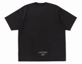 A BATHING APE BLUR GRAPHIC GARMENT DYE OVERSIZED TEE