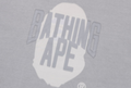 A BATHING APE BLUR GRAPHIC GARMENT DYE OVERSIZED TEE