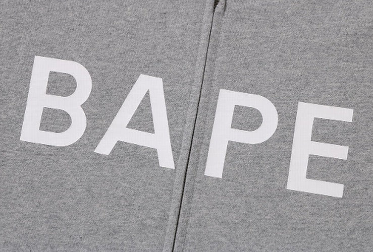 A BATHING APE BAPE FULL ZIP HOODIE -ONLINE EXCLUSIVE