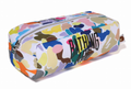 A BATHING APE MULTI CAMO NYC LOGO FLIGHT POUCH