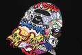 A BATHING APE LUX SPORT APE HEAD OVERSIZED TEE
