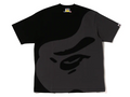 A BATHING APE APE HEAD PATCH OVERSIZED TEE