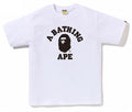 A BATHING APE BICOLOR COLLEGE TEE -ONLINE EXCLUSIVE-