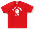 A BATHING APE BICOLOR COLLEGE TEE -ONLINE EXCLUSIVE-