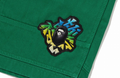 A BATHING APE PATCH 2 TONE WASHED WORK SHORTS