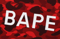 A BATHING APE COLOR CAMO BAPE TEE