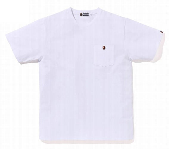 A BATHING APE ONE POINT POCKET TEE -ONLINE EXCLUSIVE-