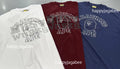 A BATHING APE COLLEGE RELAXED FIT TEE #1